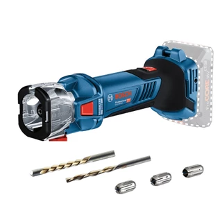 Tupia Para Drywall À Bateria Gcu 18v-30 Bosch em Oferta na Shopee