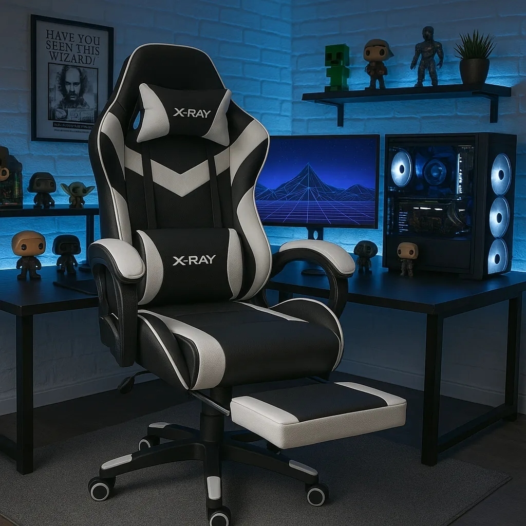 Cadeira Gamer X-Ray Para Jogos Escritório Confortável Home Office ...