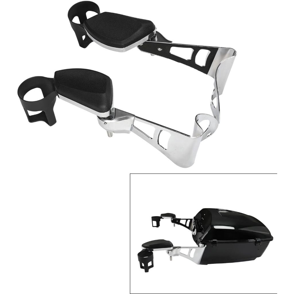 Apoio Braço Porta Copo Harley Davidson Ultra Electra Glide 1997 A 2013