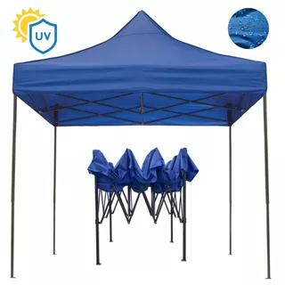 Tenda Gazebo Dobrável 3x3m Articulada Resistente Impermeável Proteção UV