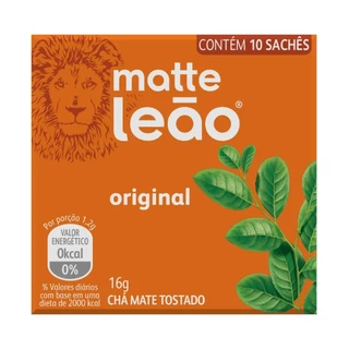 Chá Mate Tostado Originial 16g -  Leão em Oferta na Shopee