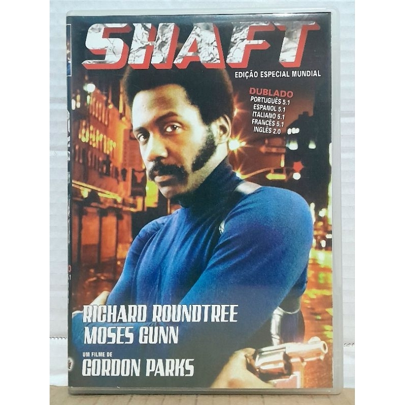 Dvd Shaft - Richard Roudtree (1971) Dublado Raríssimo - Original Usado ...