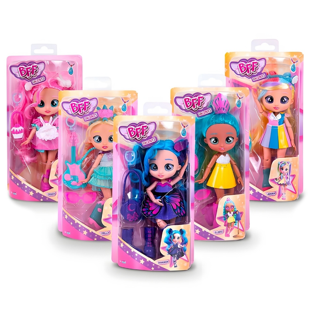 BFF By Cry Babies Menina Fashion Dolls Serie 3 Talents Com