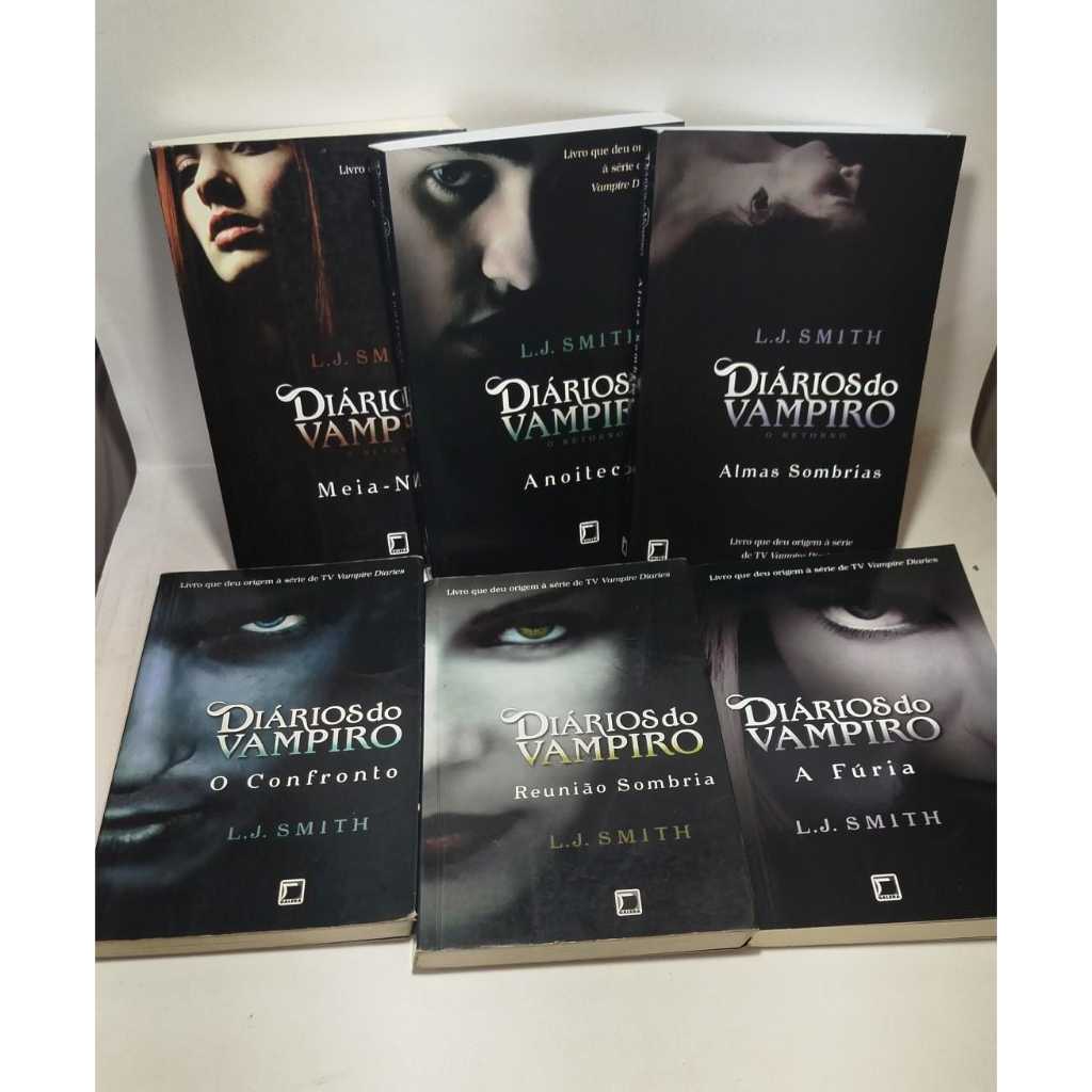 Livro- Diários do Vampiro L.J. Smith - O confronto/ A fúria | Shopee Brasil