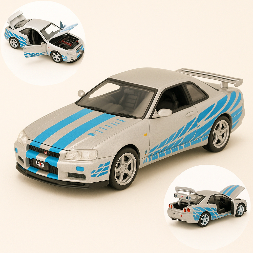 hot wheels nissan skyline r34 em Promoção na Shopee Brasil 2026