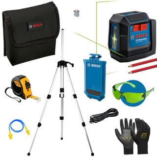 Nível Laser a bateria 2 Linhas Gll 12-12 G Li Bosch Com Tripé E Brindes em Oferta na Shopee
