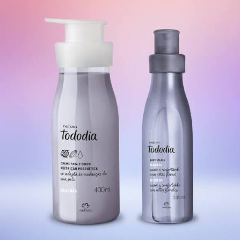 Algodão Natura Tododia Presente com 3/2 Produtos Originais