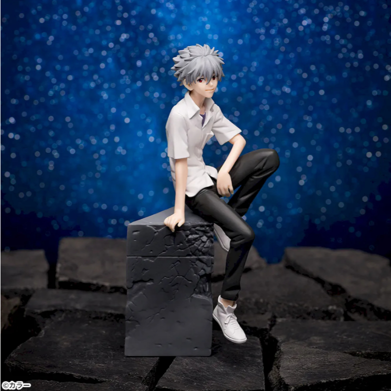 Sega Evangelion VIGNETTEUM Shinji Kaworu Figure Japan Shin Asuka