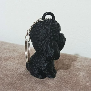 Chaveiro cachorrinho Poodle | Pet Lover Presente Cãozinho | Impressão 3D