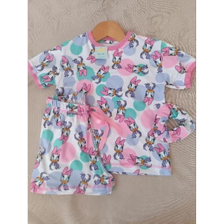 Pijama Meninas confeccionado em Suede. em Oferta na Shopee