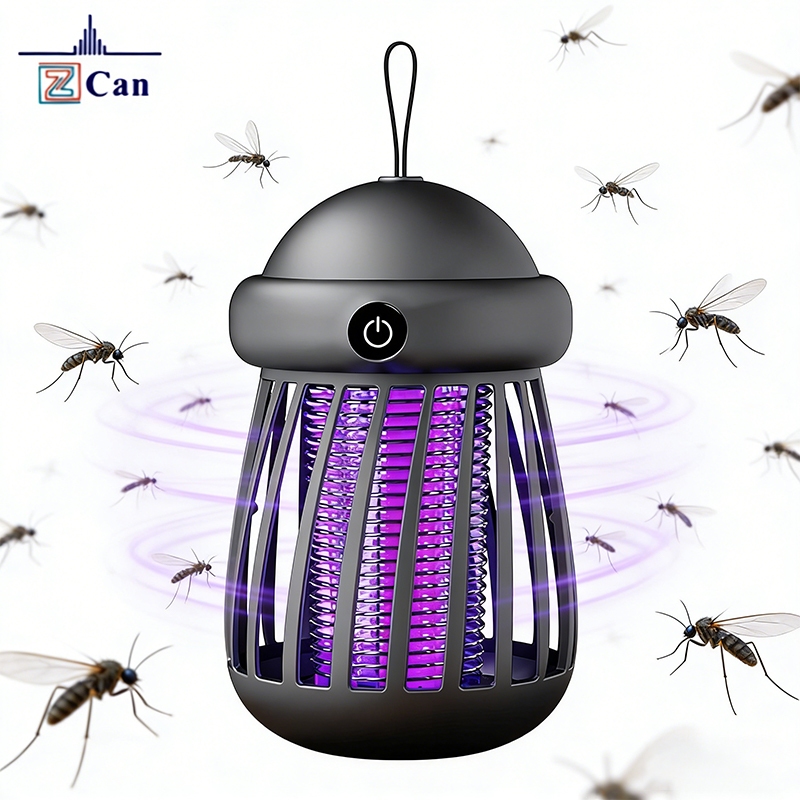 Luminária Anti- Mosquito Repelente Elétrico Lâmpada U.V Armadilha Para Insetos Direto USB