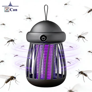 Luminária Anti- Mosquito Repelente Elétrico Lâmpada U.V Armadilha Para Insetos Direto USB