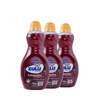 Kit 3 Limpadores Zulu Perfumes Orquídea Negra 500 ml em Oferta na Shopee