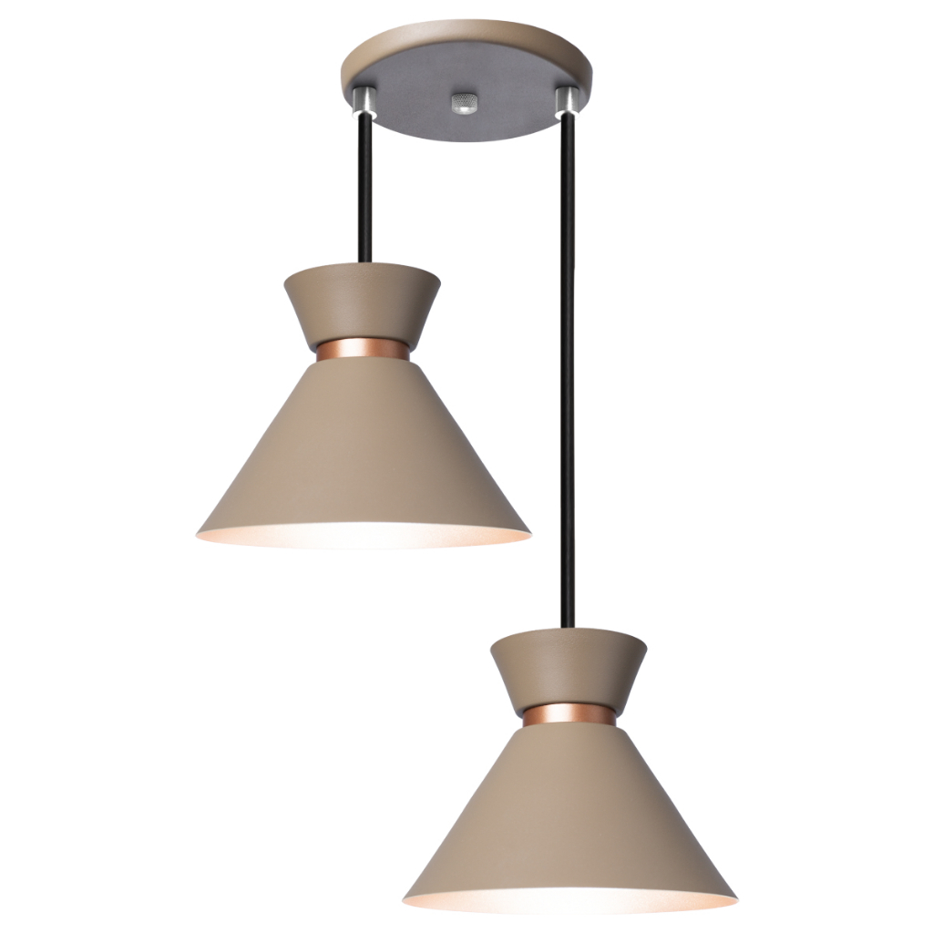 Pendente Cozinha Gourmet Lustre Moderno Luminária Mini Berlin Duplo Mesa Bancada Quarto Cabeceira