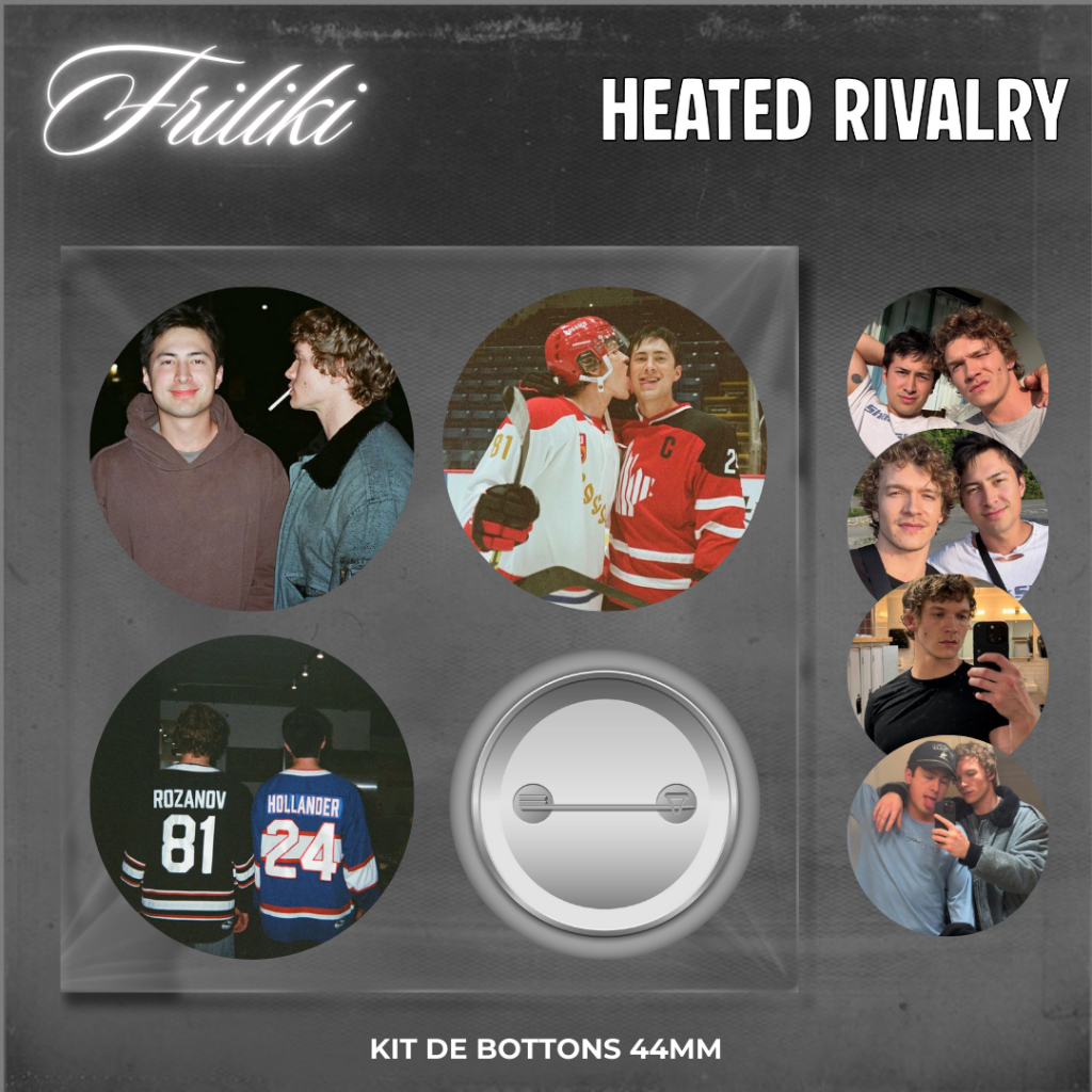 KIT DE BOTTONS HEATED RIVALRY | Shopee Brasil