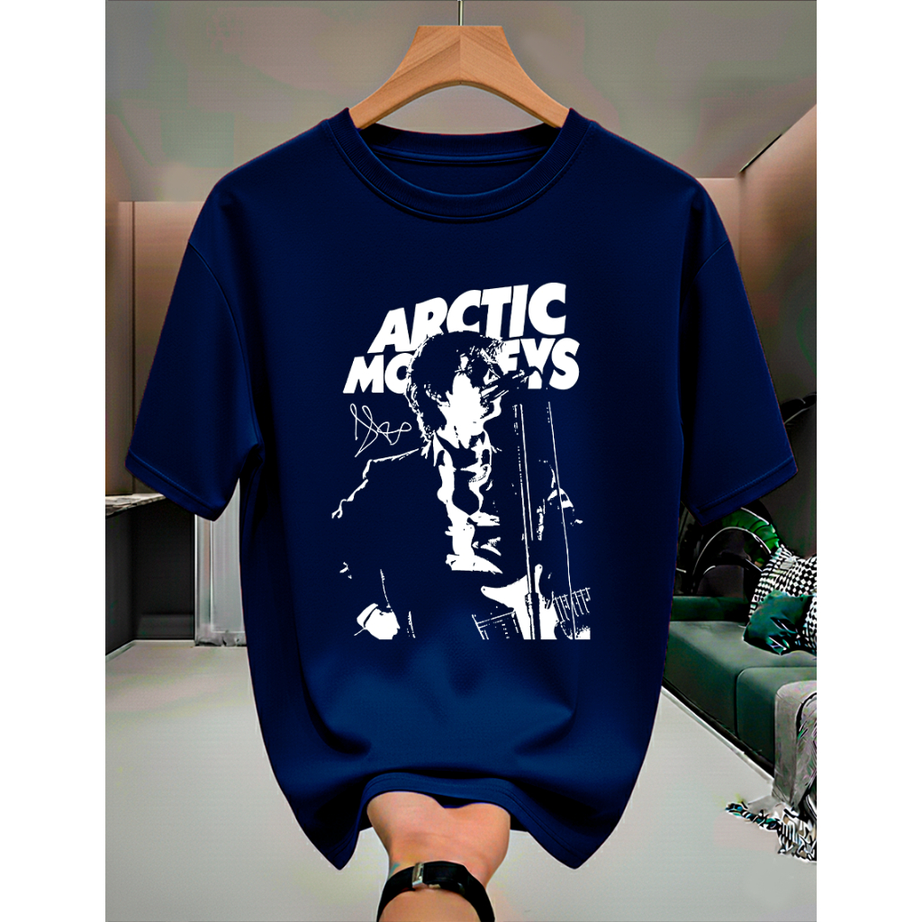 Camiseta ARCTIC MONKEYS Streetwear 100% Algodão Alex Turner