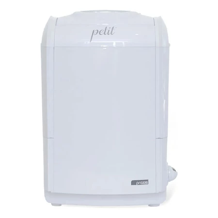 Mini lavadora Praxis Petit branca vista frontal