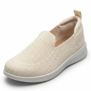 Tênis Feminino Usaflex Slip On Tecido Tricot Joanetes em Oferta na Shopee