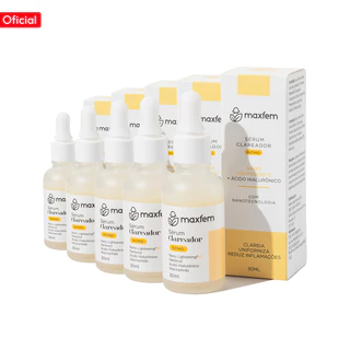 Kit com 5 Clareadores Maxfem – Tratamento Intensivo de Clareamento em Oferta na Shopee
