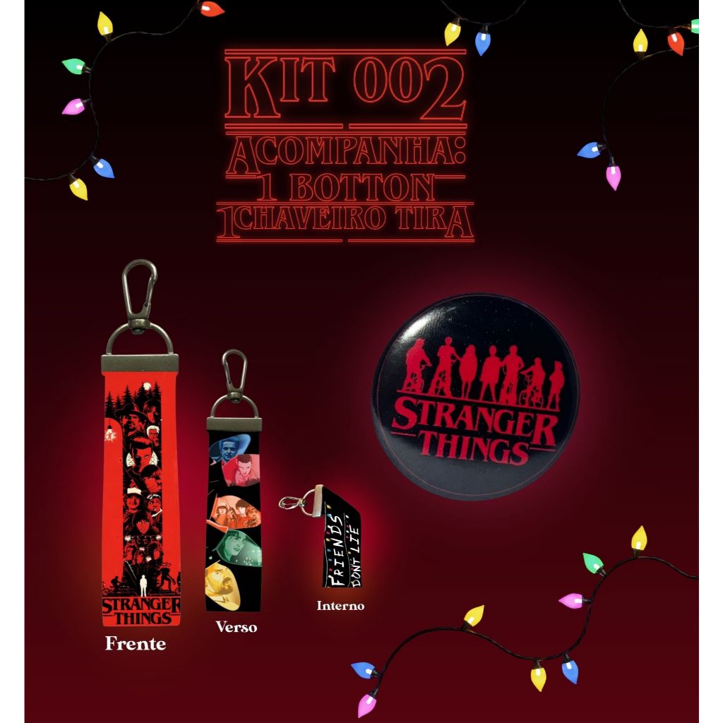 Kit Stranger Things | Shopee Brasil
