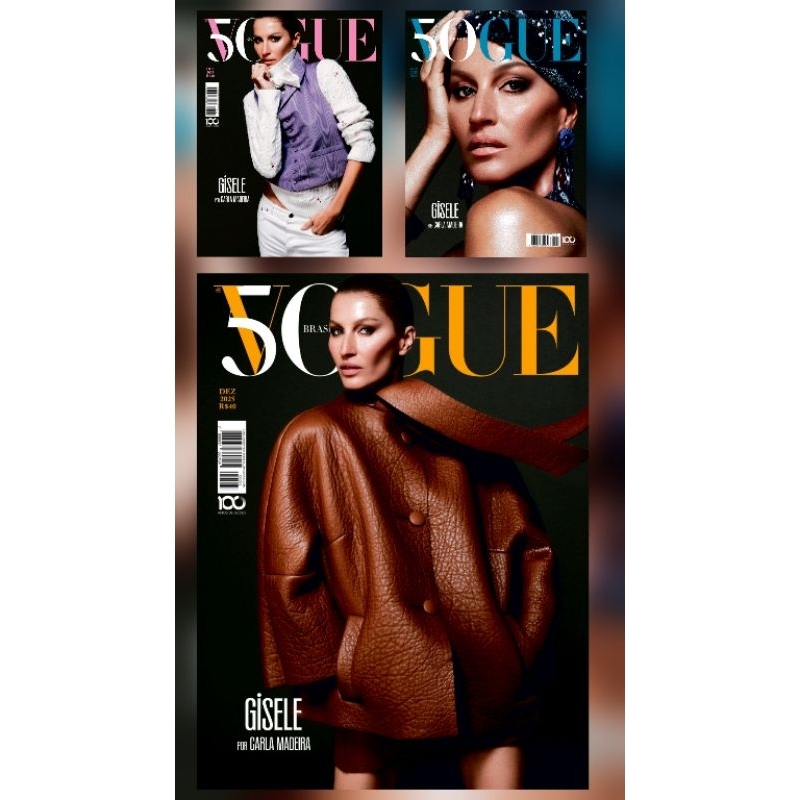 Revista Vogue Edição 563 Dezembro 2025 Gisele Bundchen | Shopee Brasil