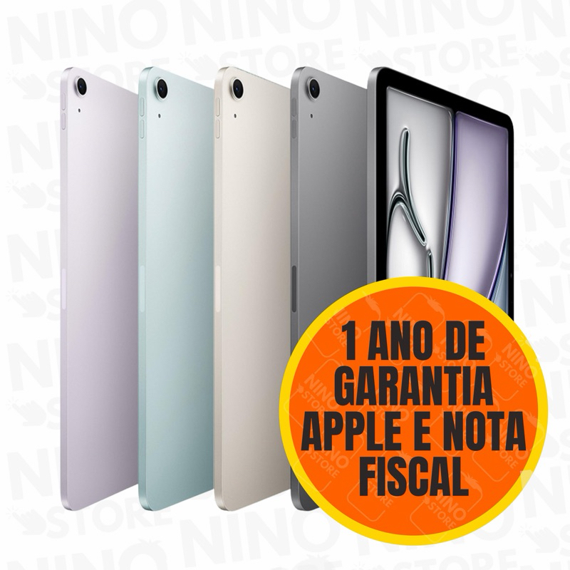 Apple iPad Air 2025 M3 Tela 11 polegadas Wi-fi 128GB Original Novo