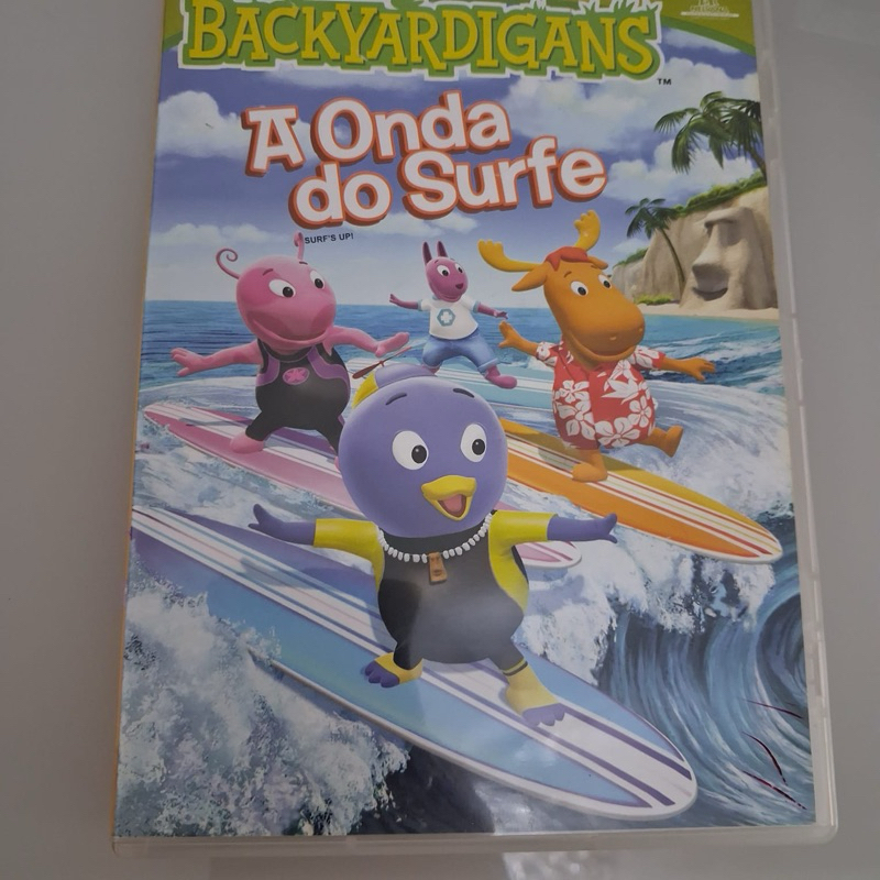 Dvd Backyardigans A Onda Do Surf | Shopee Brasil