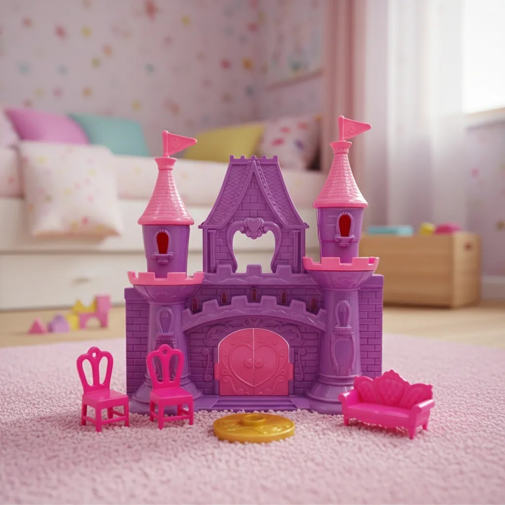 Castelo Princesa Com Móveis Brinquedo Infantil Completo | Shopee Brasil
