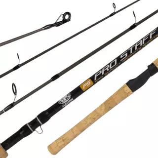 VARA PESCA ALBATROZ PRO STAFF 1,80M / 1,68M 2p P/MOLINETE CARBONO em Oferta na Shopee