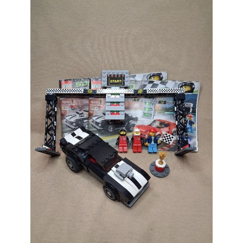 チロロ Lego Speed Champions 75874 Chevrolet Camaro Drag Race | Shopee Brasil
