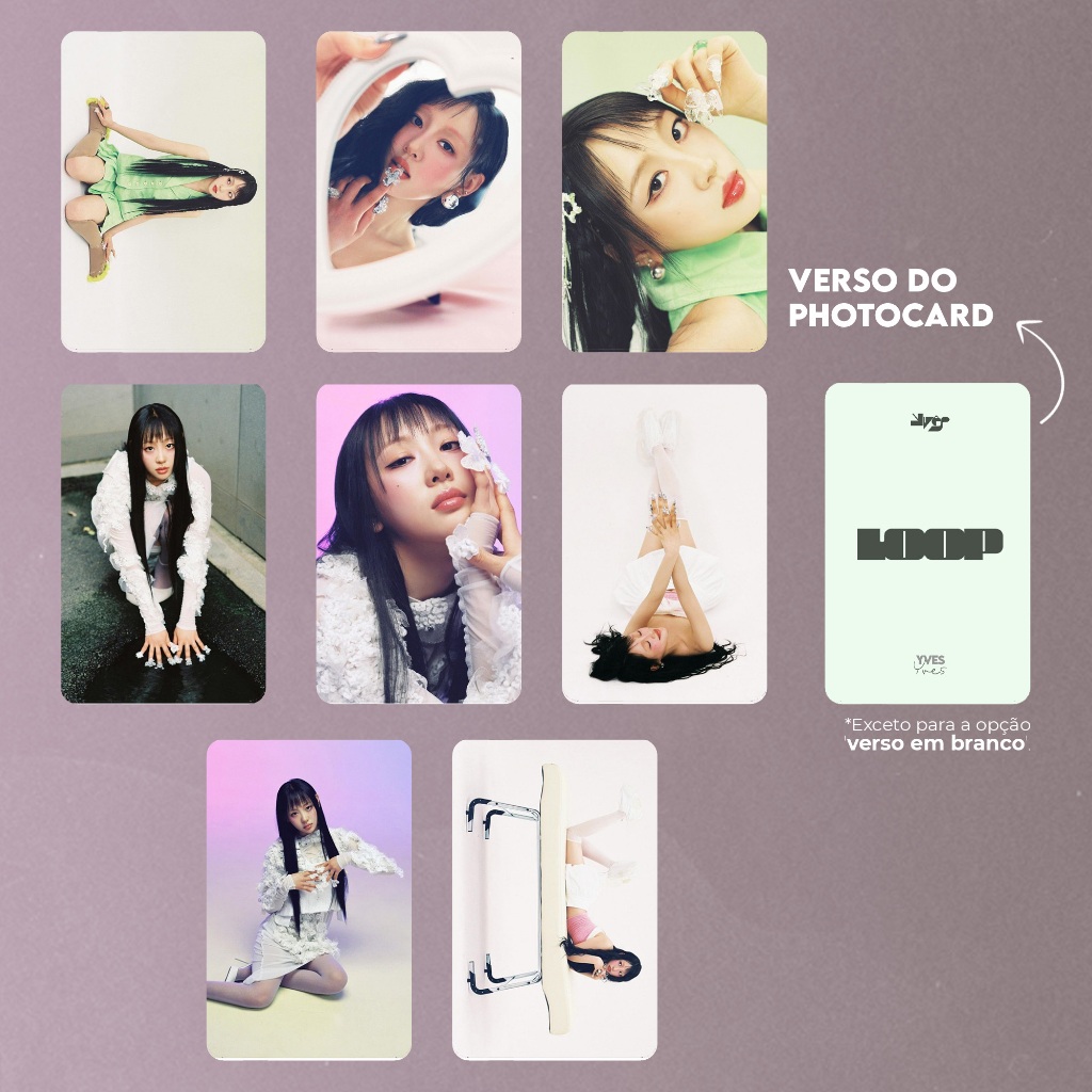 LOONA Yves アルバム B Ver. トレカ CD photocard Yves | Kit com Photocards Fanmade K-pop (LOONA) | Shopee Brasil
