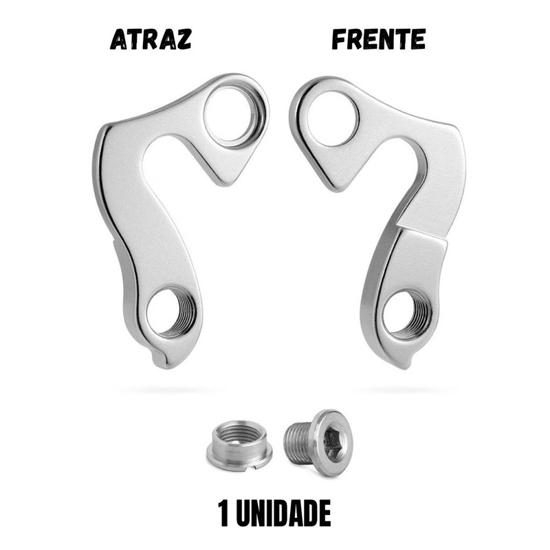 Gancheira Quadro Bicicleta Viking Tuff 25 30 35 (REFORÇADA