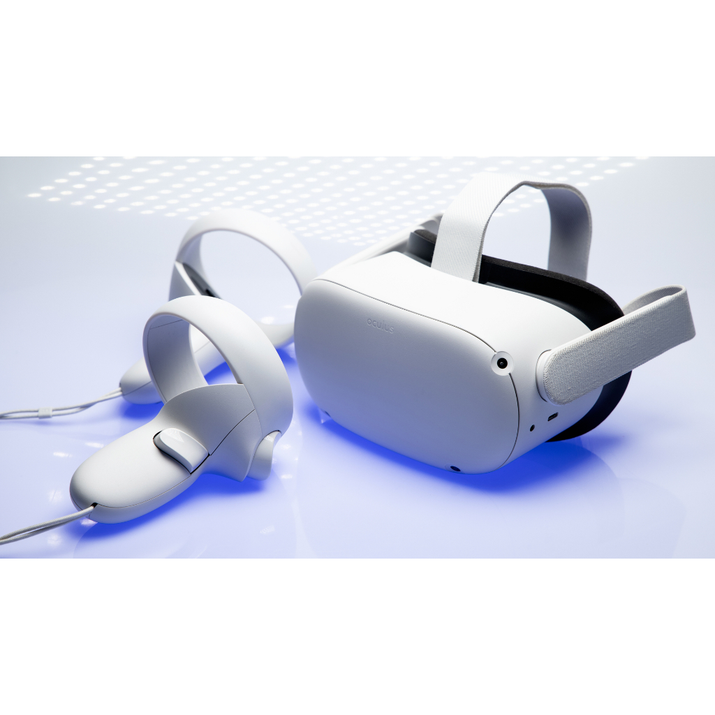 Meta Quest 2 óculos de realidade virtual 128GB completos e par de