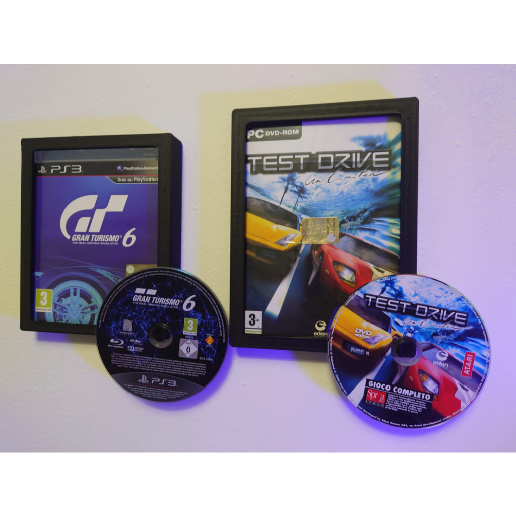 Moldura DVD PS2 PS3 PS4 PS5 Xbox - Impressão 3D