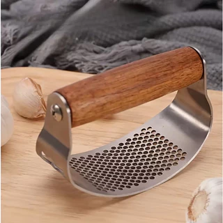 🧄Triturador Espremedor de Alho em Aço Inox – Prático, Resistente e Ergonômico em Oferta na Shopee