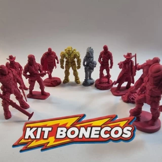 kit 2 ou 4 colecionáveis escolha o seus