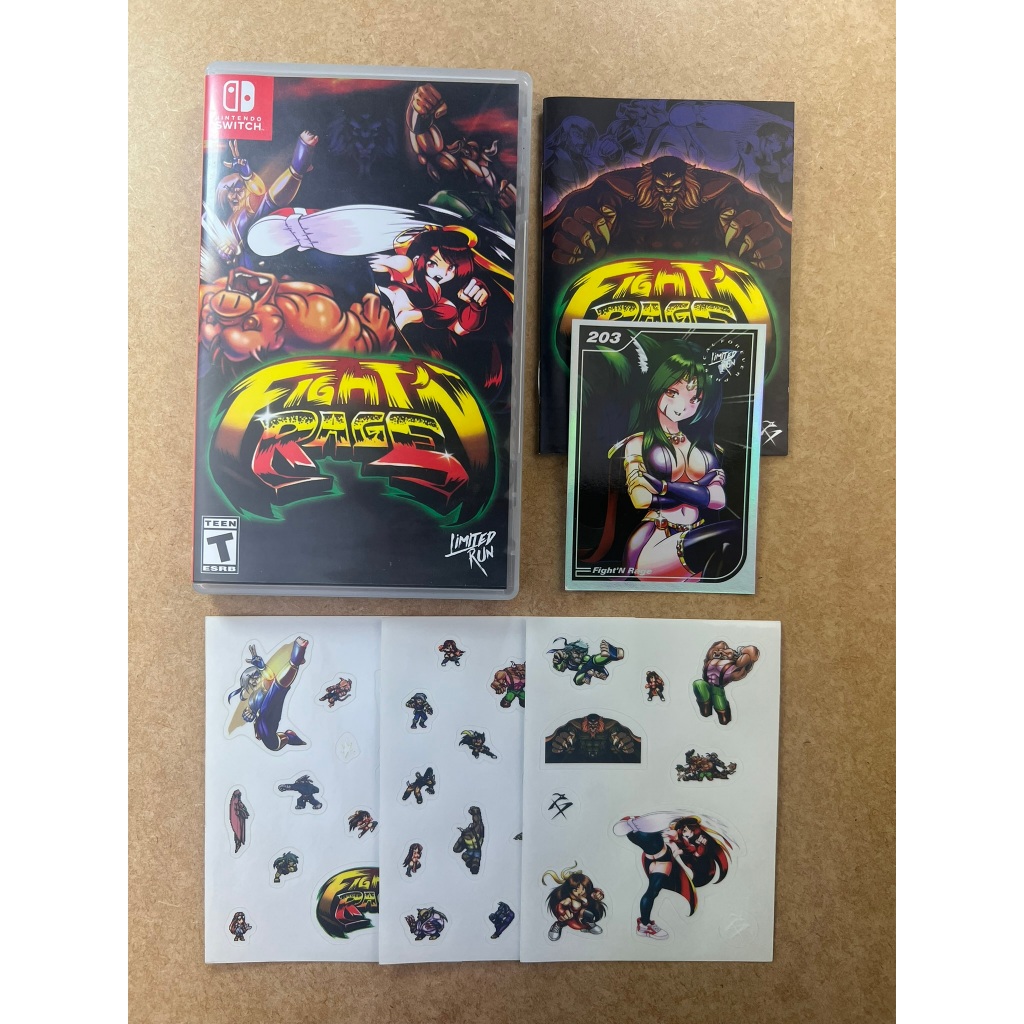 Fight'N Rage Switch Físico Limited Run Nintendo Switch | Shopee Brasil