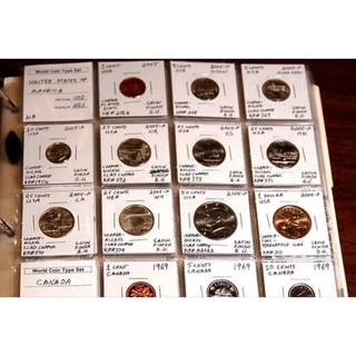 Lote 2 Top ,não são mesmas moedas dos outros lotes ,10 ou 20 moedas internacionais escassas ,todas acima R$10 unidade.