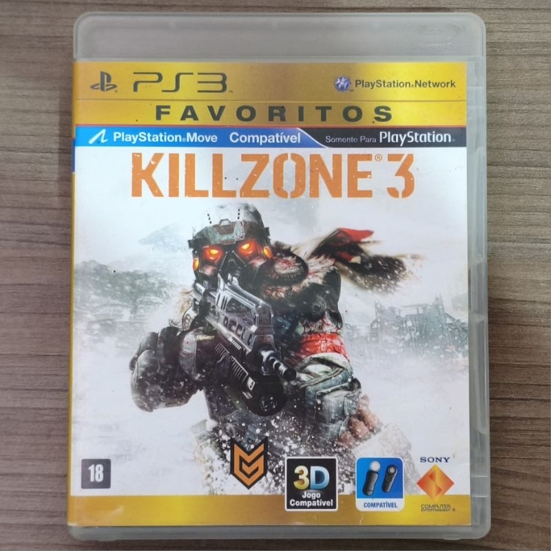 Killzone 3 PS3 - Mídia Física
