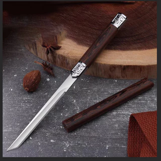 Faca de Bolso Premium Portátil Aço Carbono para Frutas, Cozinhar, Acampar, Cortar Carne e Descascar