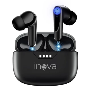 INOVA fone de ouvido bluetooth sem fio com microfone fone tws bluetooth 5.3 HiFi em Oferta na Shopee