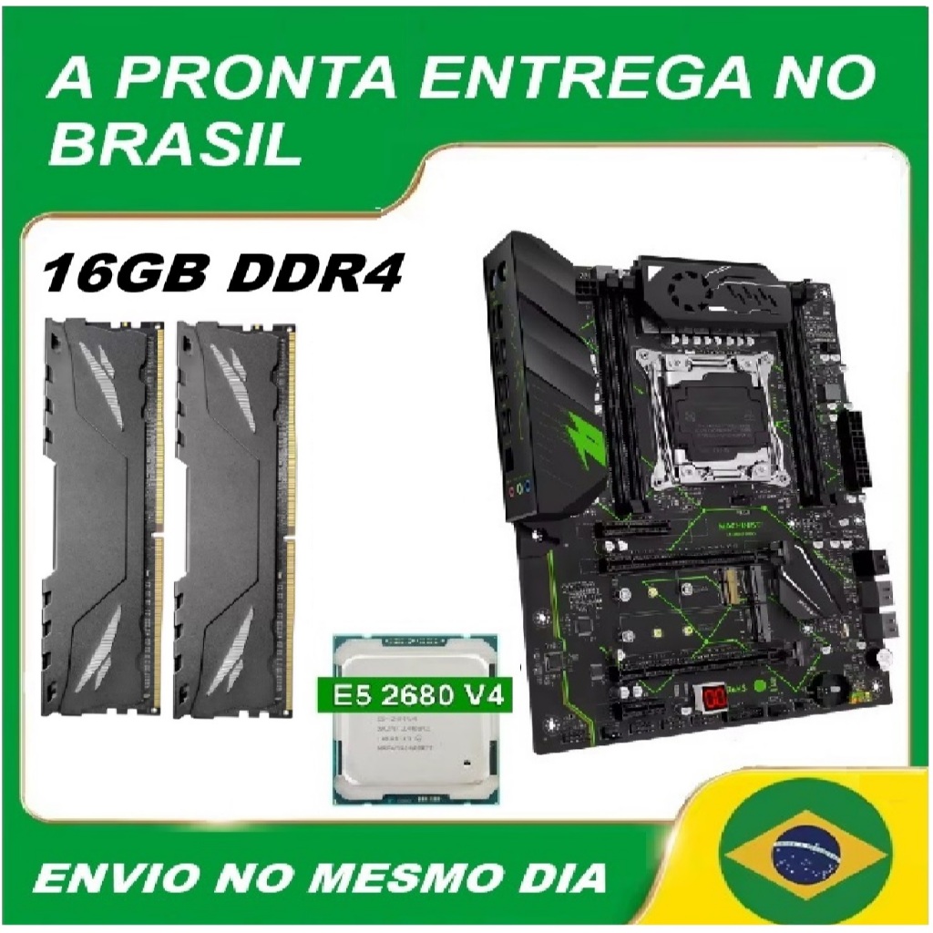 KIT XEON 2680V4 X99 MR9A-PRO,16 GB DDR4