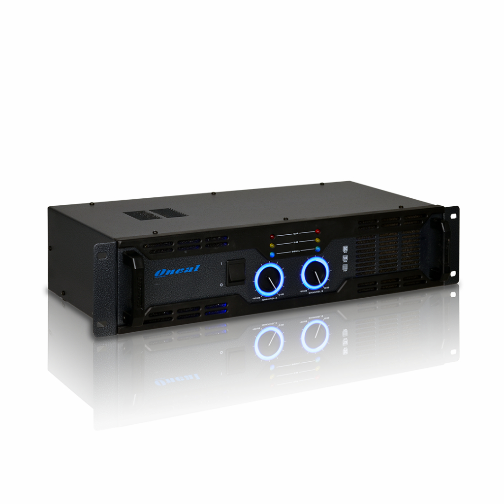 Amplificador de Som Profissional Oneal OP2400 400w Rms 2 Canais 4 ohms ...