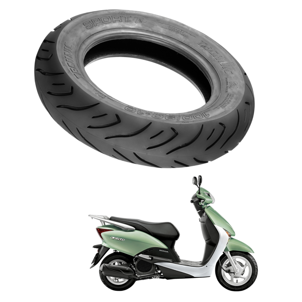Pneu Traseiro Burgman / Lead 100/90-10 Sport R Technic | Shopee Brasil
