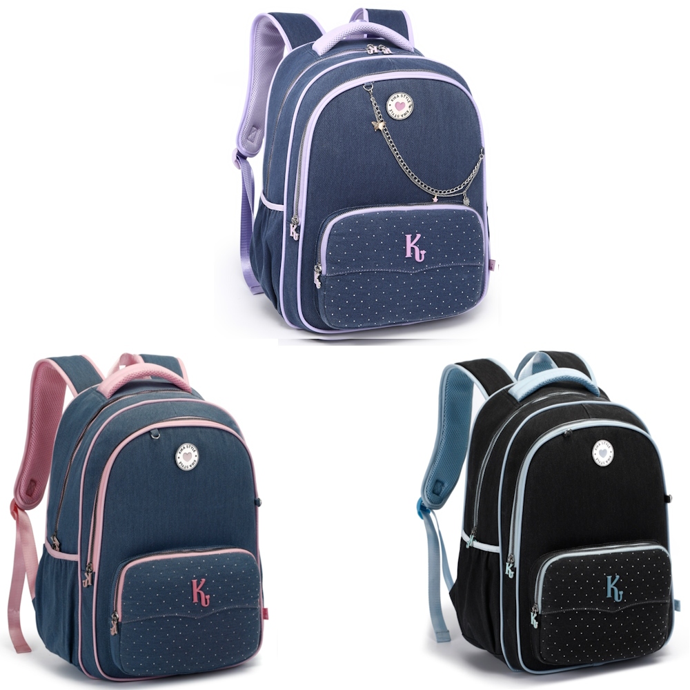 Mochila de costas Kika 17.5 KK2619-M | Shopee Brasil