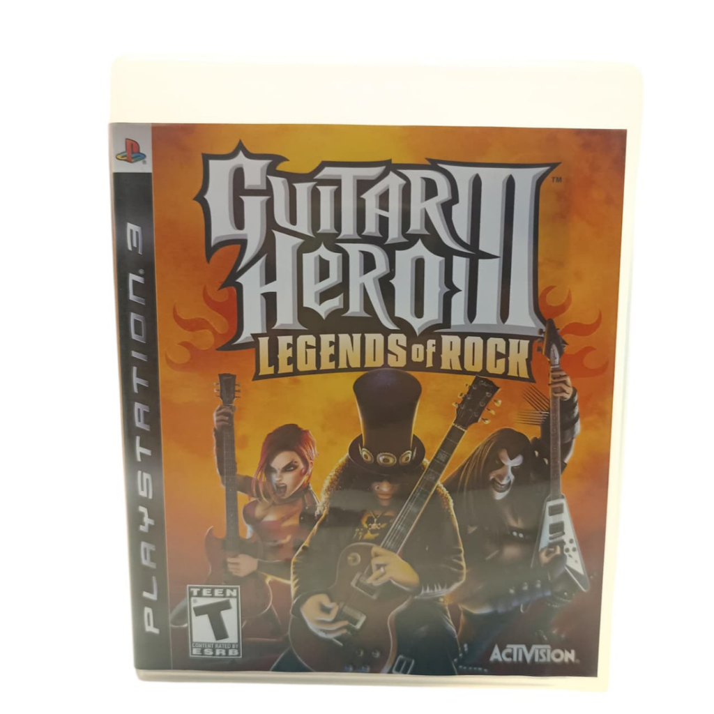 Jeu Guitar Hero III Legends Of Rock Sur PS3 - édition Collector, Très Bon état