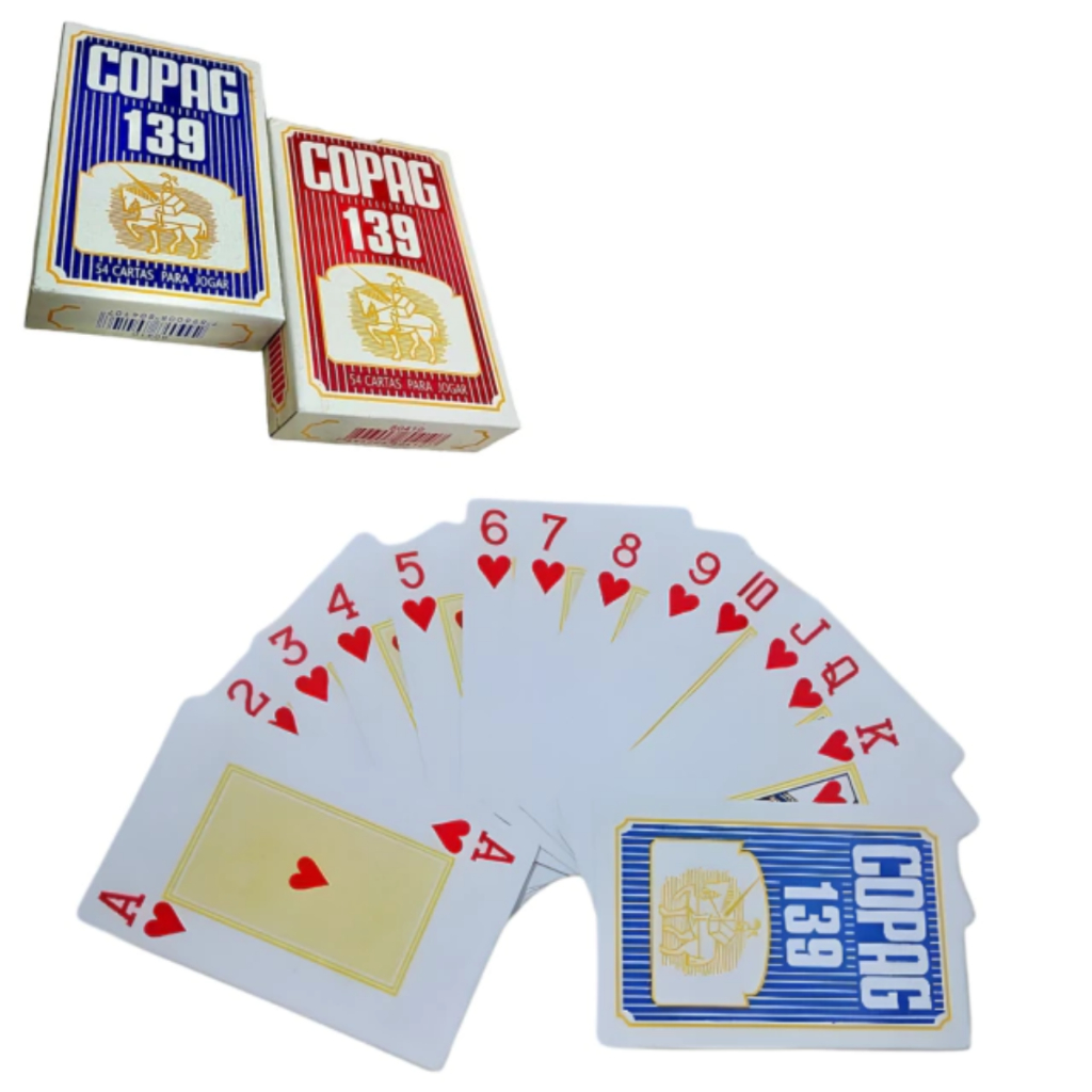 Baralho Unitário CPG 139 AL-723 cartas para baralho baralho tradicional ...
