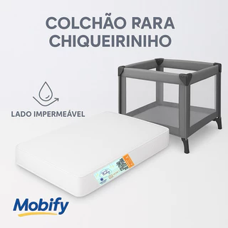 Colchão bebe Para Berço Chiqueirinho D18 100x70x10 Impermeável em Oferta na Shopee