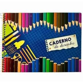 Caderno de Desenho 96 folhas Capa Dura A4 grande | Shopee Brasil
