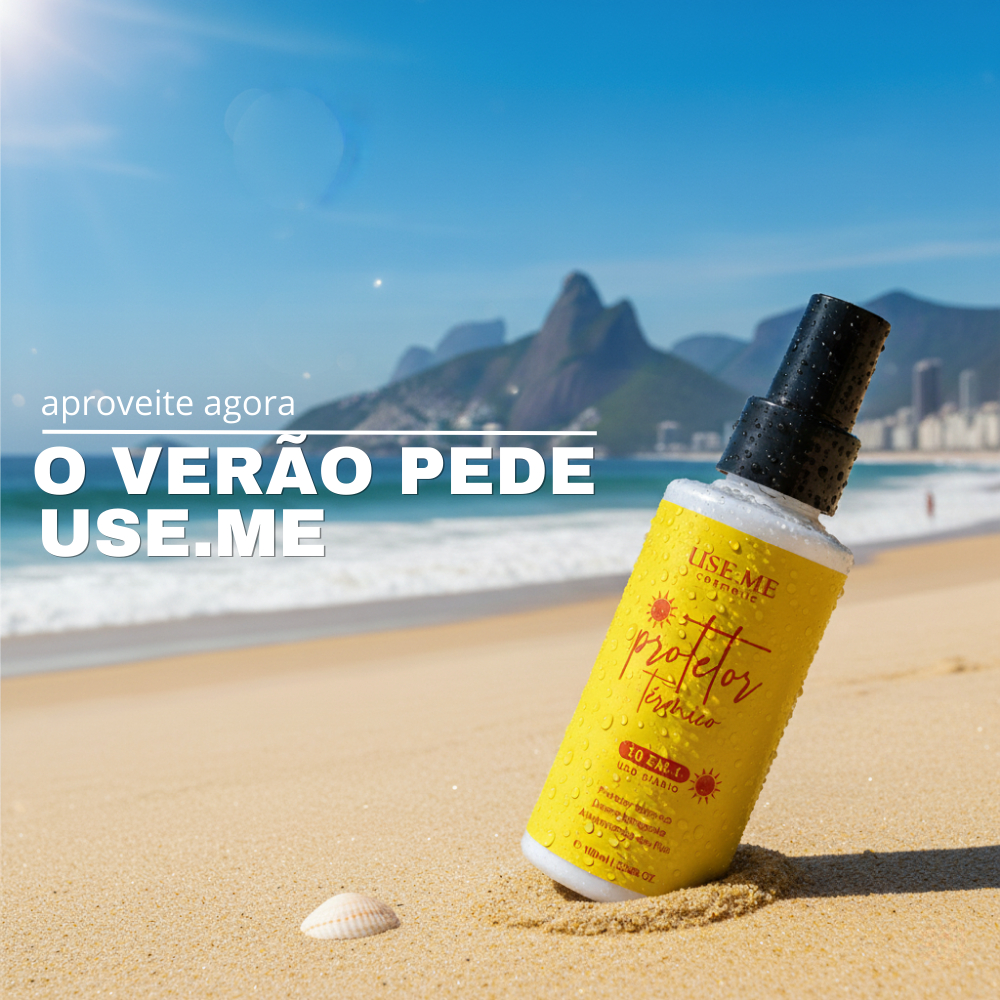 Leave-in Protetor Térmico 10 em 1 – Proteção Solar e Térmica, Brilho e ...
